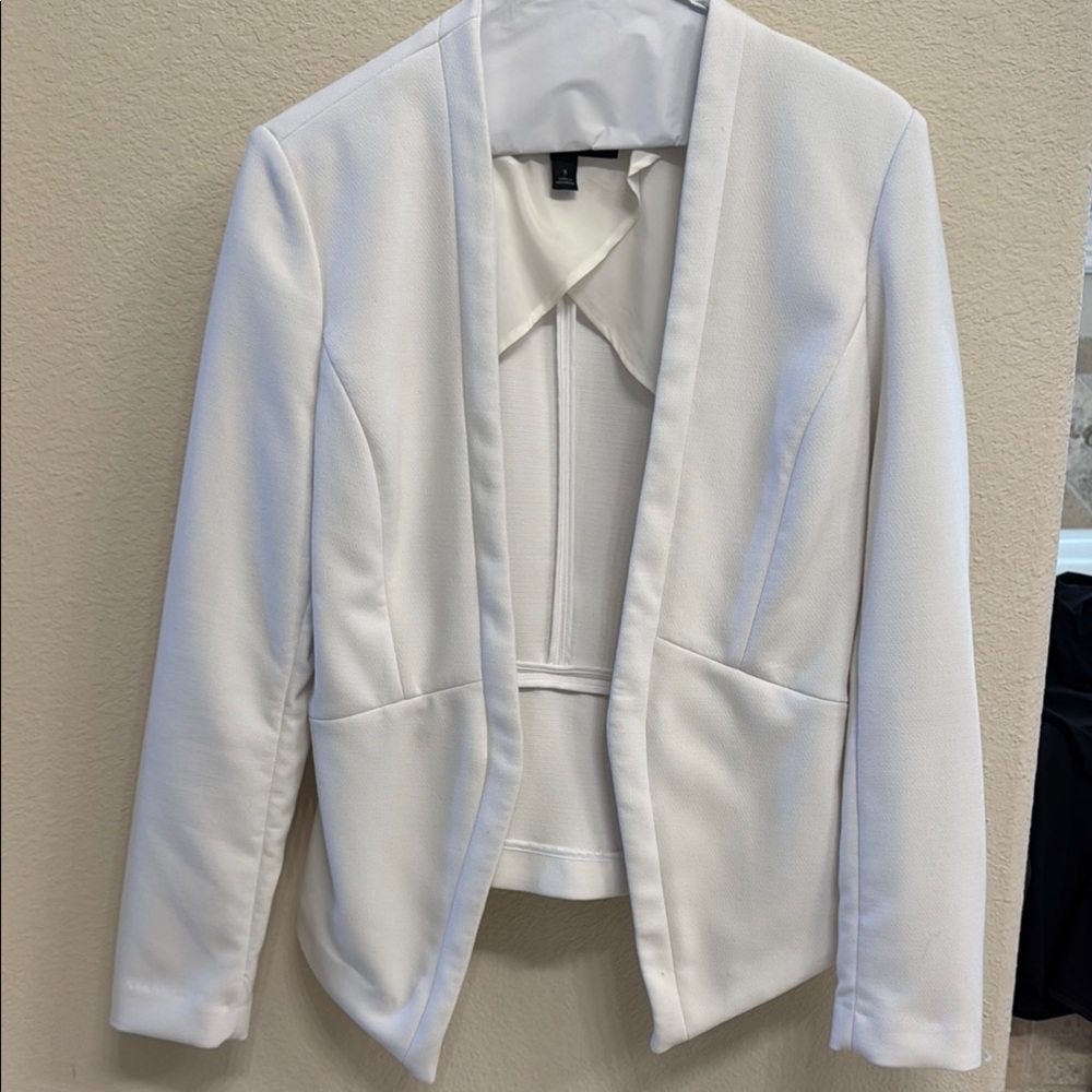 Elegant Banana Republic White Women's Blazer